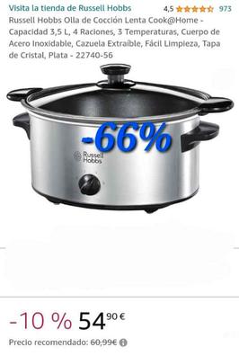 Chollo en  en la olla de cocción lenta Crock-Pot SCCPBPP605 de 5,7  litros