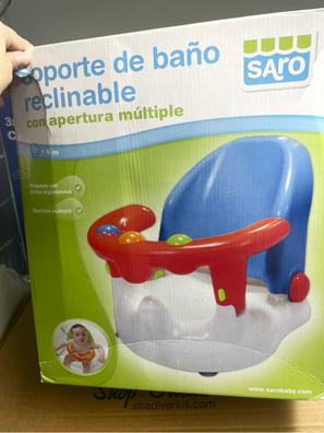 Baño del bebé, accesorios para la bañera, soporte de baño reclinable de  Saro