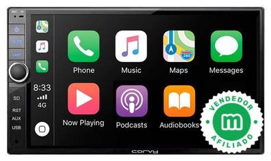 Macrom M-DL7000 con CarPlay, Android Auto - Navegador GPS Coche 2 DIN