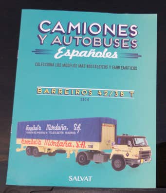 CAMION BARREIROS PUBLICITÉ De Puleva 1:43 Salvat Camion Camions Espagnols EUR 51,30 - FR