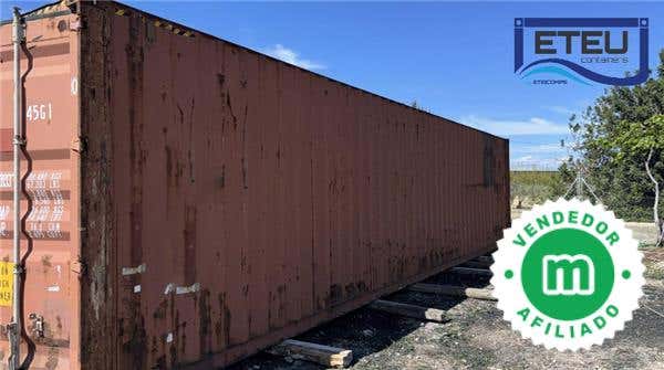 Milanuncios - CONTENEDORES MARITIMOS 40 HC ZARAGOZA
