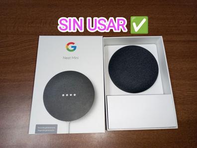 Altavoz inteligente  Google Nest Mini, 2ª generación, Negro