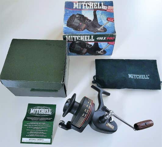 Moulinet De Pêche Vintage Mitchell 288 - Fabrication Française