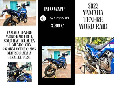 Yamaha - Tenere Word Raid