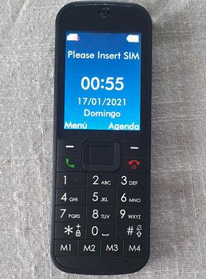 TELEFONO FIJO INLAMBRICO CON SIM 2G MM32D NEGRO MAXCOM
