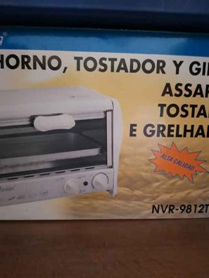 ➡ 【Mejor precio】Horno tostador eléctrico doble función un