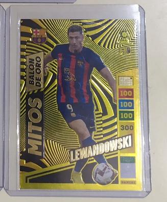 ROBERT LEWANDOWSKI MITOS BALON DE ORO 2022-23 CROMO PANINI ADRENALYN LIGA  22/23