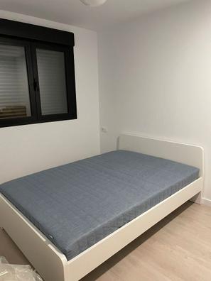 ASKVOLL estructura cama, blanco/Lönset, 90x200 cm - IKEA