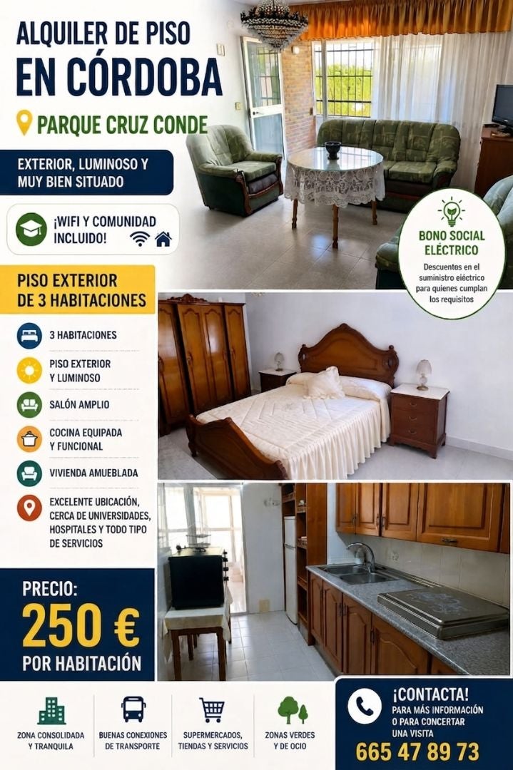 Fotografía del inmueble reportado: 750 €/mes — Córdoba, Córdoba