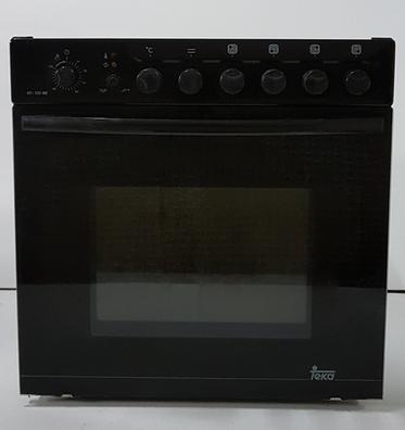 Horno eléctrico integrable de 60 cm con capacidad de 70 L y 10 funciones de  cocción con acabado negro ASPES