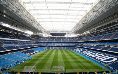 Tribuna fondo sur santiago bernabéu