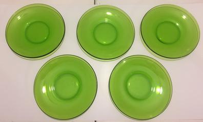 Platos para tazas de cafe Duralex verde Milanuncios