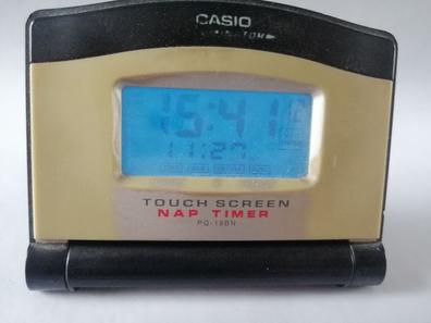 Las mejores ofertas en Reloj despertador Casio cuarzo (batería) Radio de  plástico y