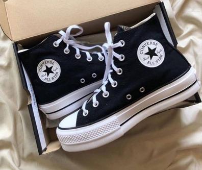 Converse plataforma negra lentejuelas cheap