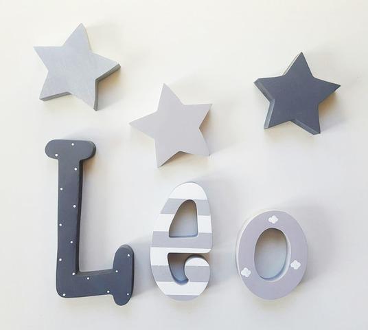 Letra decorada- Regalo y decoración infantil