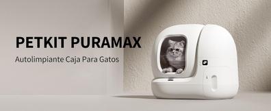 PETKIT Pura MAX Arenero Gatos Autolimpiable, Inodoro para Gatos, Arenero  Autolimpiable para Gatos, xSecure/Eliminación de Olores/Control de APP/76L  de