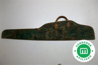 Funda Acolchada rifle con visor lona verde 125 cm