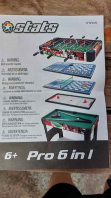 Mesa Multijuegos El Corte Ingles Futbolin En Billar Americano