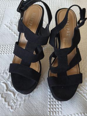 Sandalias Cuña Sandalias Mustang Negras El Corte Ingles Sandalias