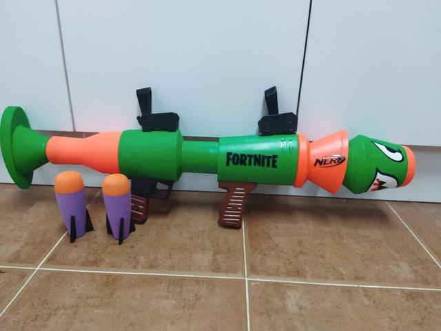 Lanzacohetes nerf online fortnite