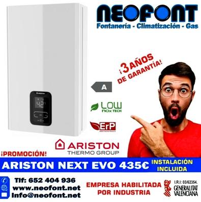Ariston Next EVO X SFT Calentador Gas Butano/Propano 11L A