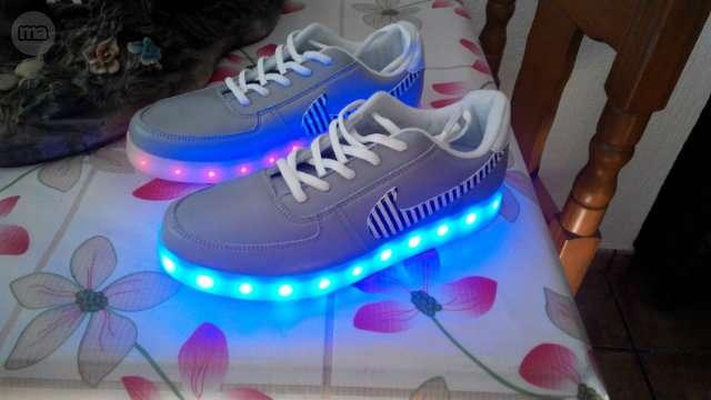 - zapatillas nike con luces led varios