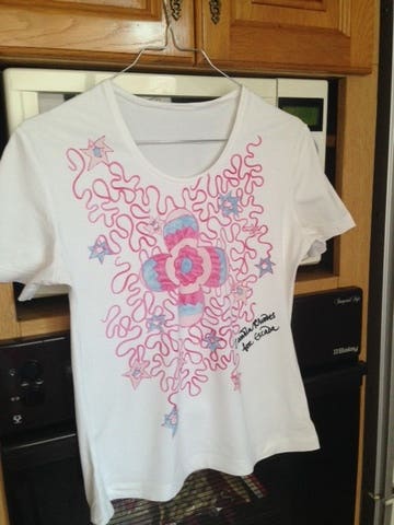 - Camiseta ESCADA con falda