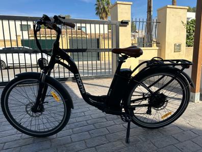 Moma Bikes E-ROAD28, Full Shimano Altus 8v, Frenos de Disco