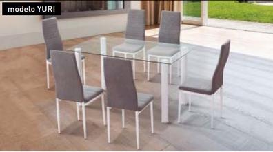 Conjunto de Oferta mesa comedor+6 sillas modelo Axiss