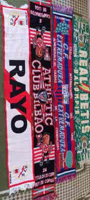 Bufandas futbol Coleccionismo: vender y contactos | Milanuncios