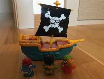 Mattel Barco CapitÃ¡n Garfio Juguete Jolly Roger Barco Pirata De