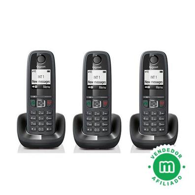 Panasonic KXTGB213SPB - Trío Teléfono Inalámbrico Color Negro · Comprar  ELECTRODOMÉSTICOS BARATOS en
