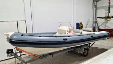 Bote De Pesca Inflable Rhib 6.6m Hypalon Orca Aluminum Hull Deep V