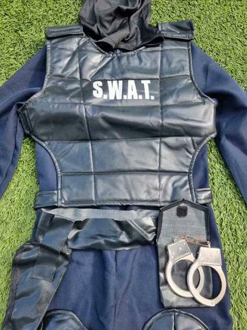 Disfraz de Agente Swat para adulto