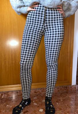 Pantalones a cuadros bershka hot sale