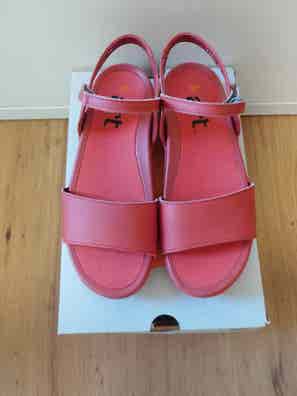 Sandalias Planas Zapatos Rosa Palo Zara Sandalias Zara Planas De - Main Image