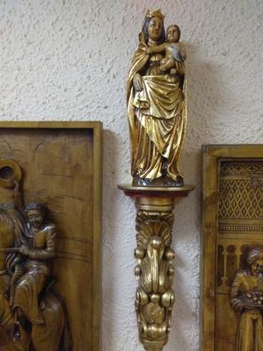 Virgen del pilar Esculturas de segunda mano baratas