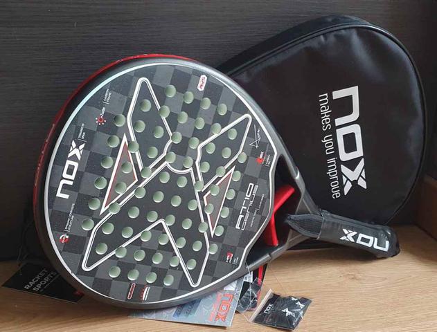 NOX Padel Racket AT10 Genius 18K by Agustin Tapia 23 - Casas Padel