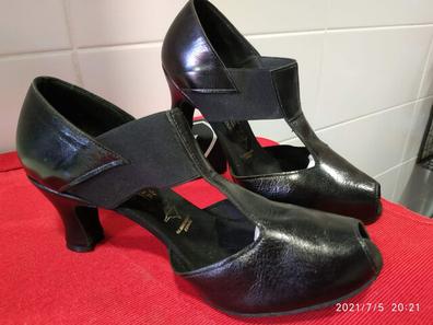 Zapatos Baile Black Latino Mujer Salsa Manuel Reina