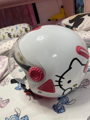 Casco de hello online kitty