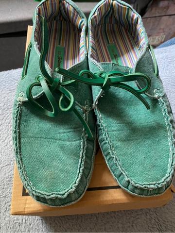 Milanuncios mocasines verdes tino Gonz lez talla 42