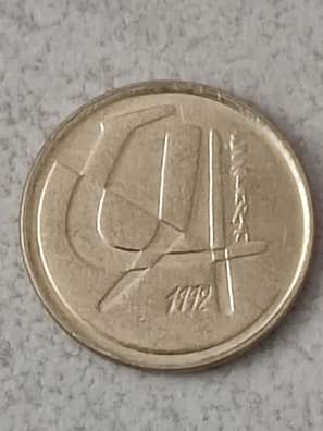 5 Pesetas Espagne 1992 - Monnaie Circulée - Collection