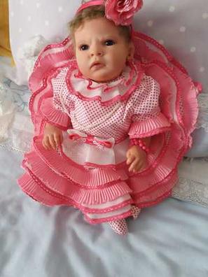 Disfraz Babero de Sevillana para bebé
