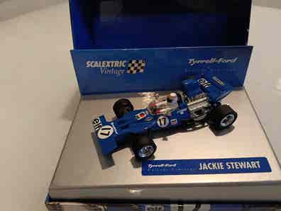 Ford Tyrrell P34 Édition Limitée 1971 – EXIN Scalextric Vintage – Réf 6178