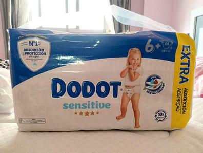 Pañales Dodot bebe seco T-4 de segunda mano por 25 EUR en Lepe en WALLAPOP
