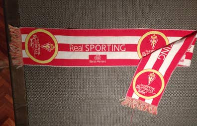 Bufanda real de gijon Futbol de segunda mano y | Milanuncios