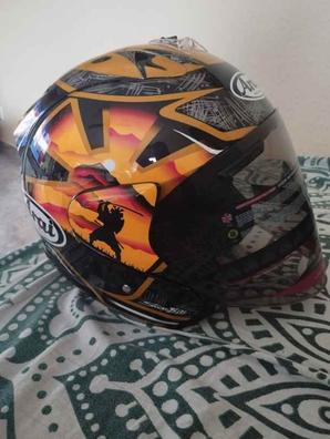 Casco moto Urban Vision WAYSCRAL jet talla L visera azul mate