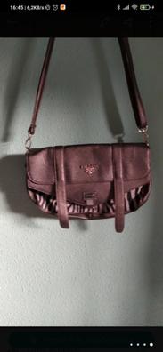 BOLSO HOMBRO Y BANDOLERA DE MUJER NEGRO GARNI MILANO