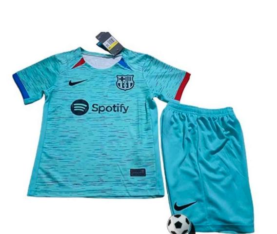 Camiseta Barcelona Tercera Equipación 2023/2024 Niño Kit 