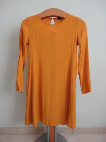 objetivo tengo sueño Voluntario Milanuncios - VESTIDO MOSTAZA MANGO